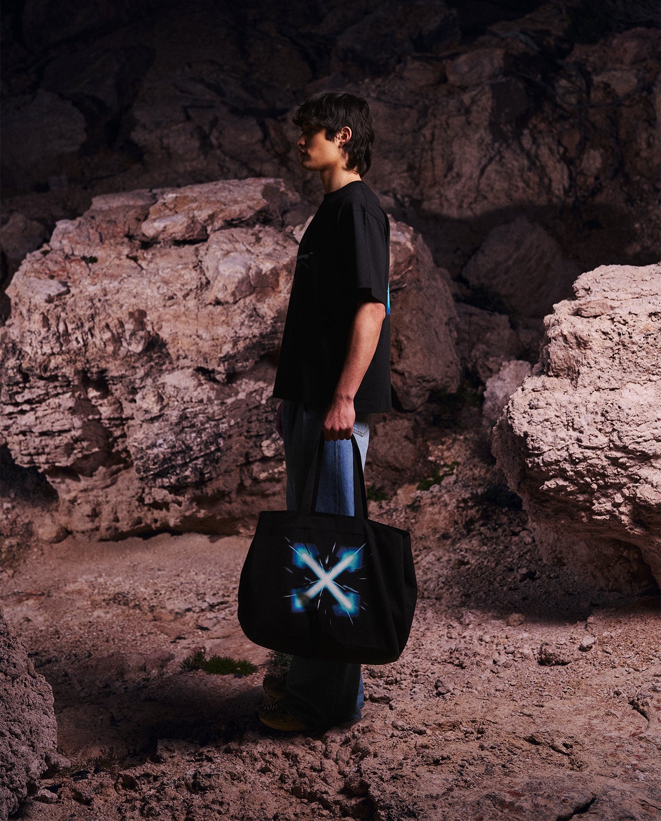 [UNVRS] x OFF-WHITE™ Lightspeed Tote Bag
