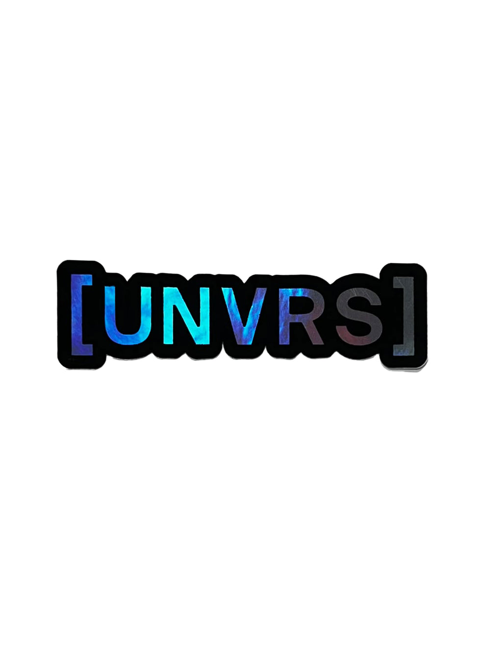 UNVRS HOLOGRAPHIC STICKER