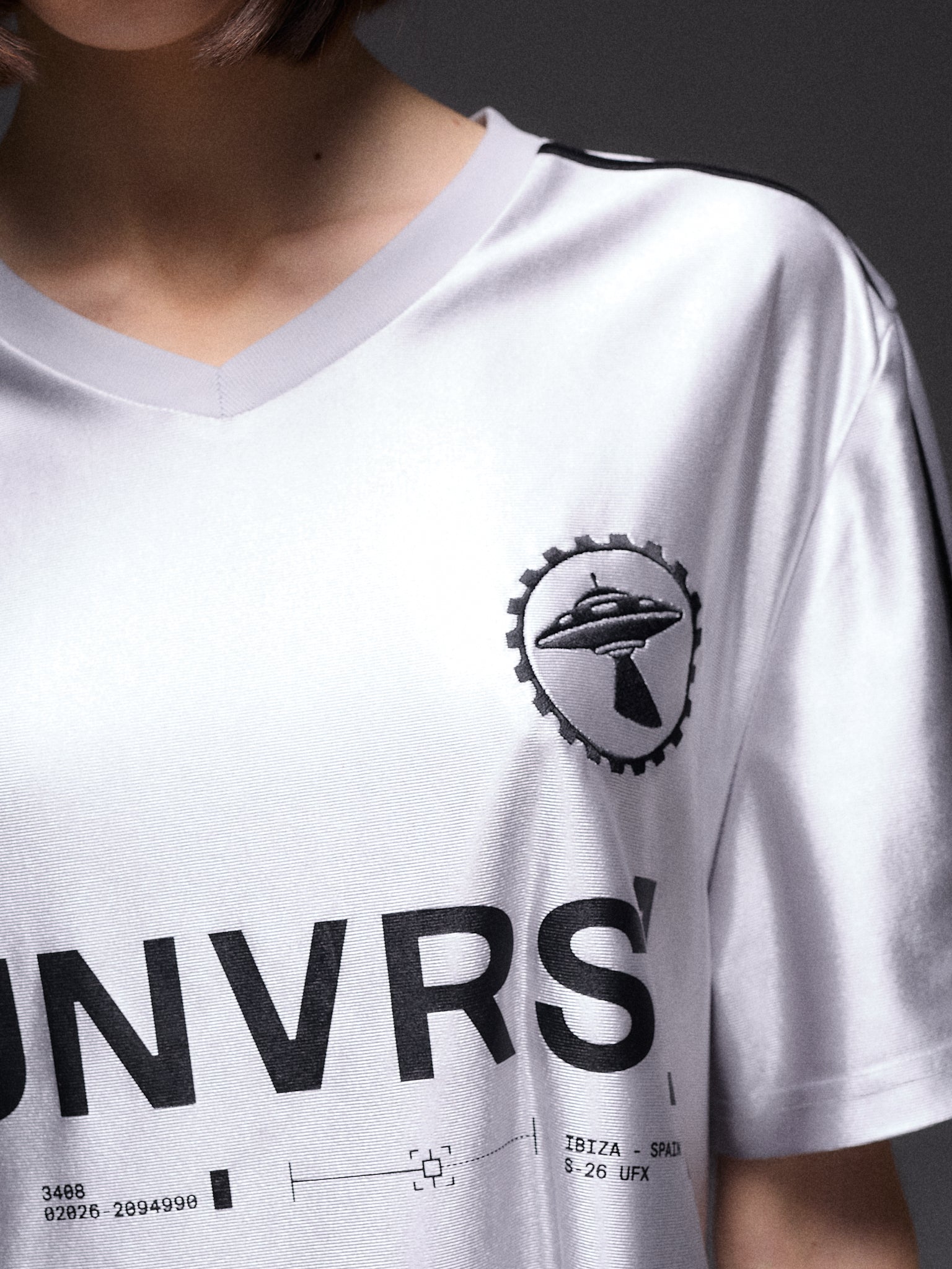 METALLIC SPORTS JERSEY