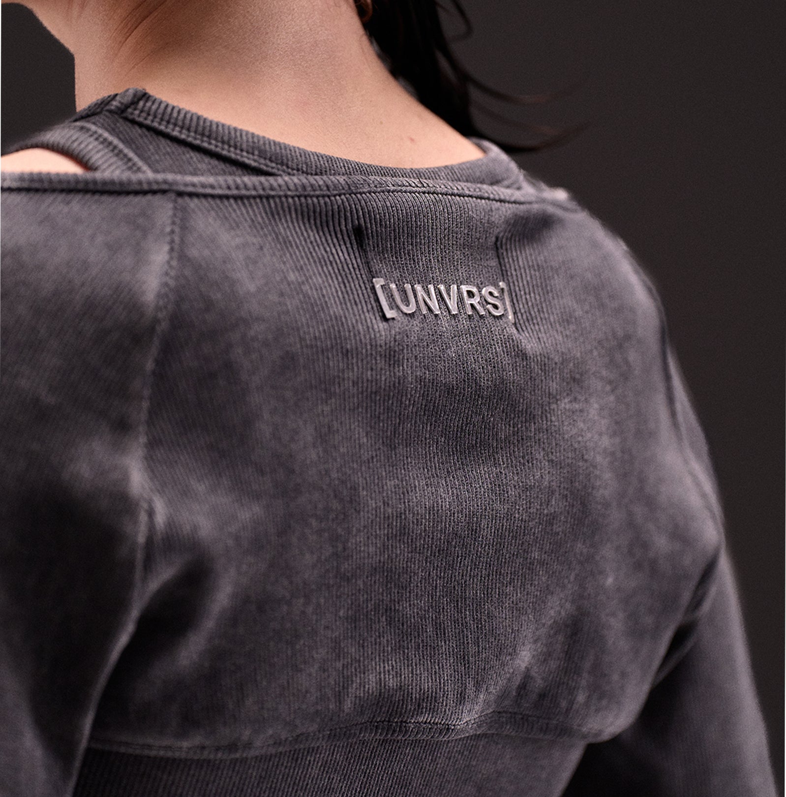 RIB LOGO DRESS