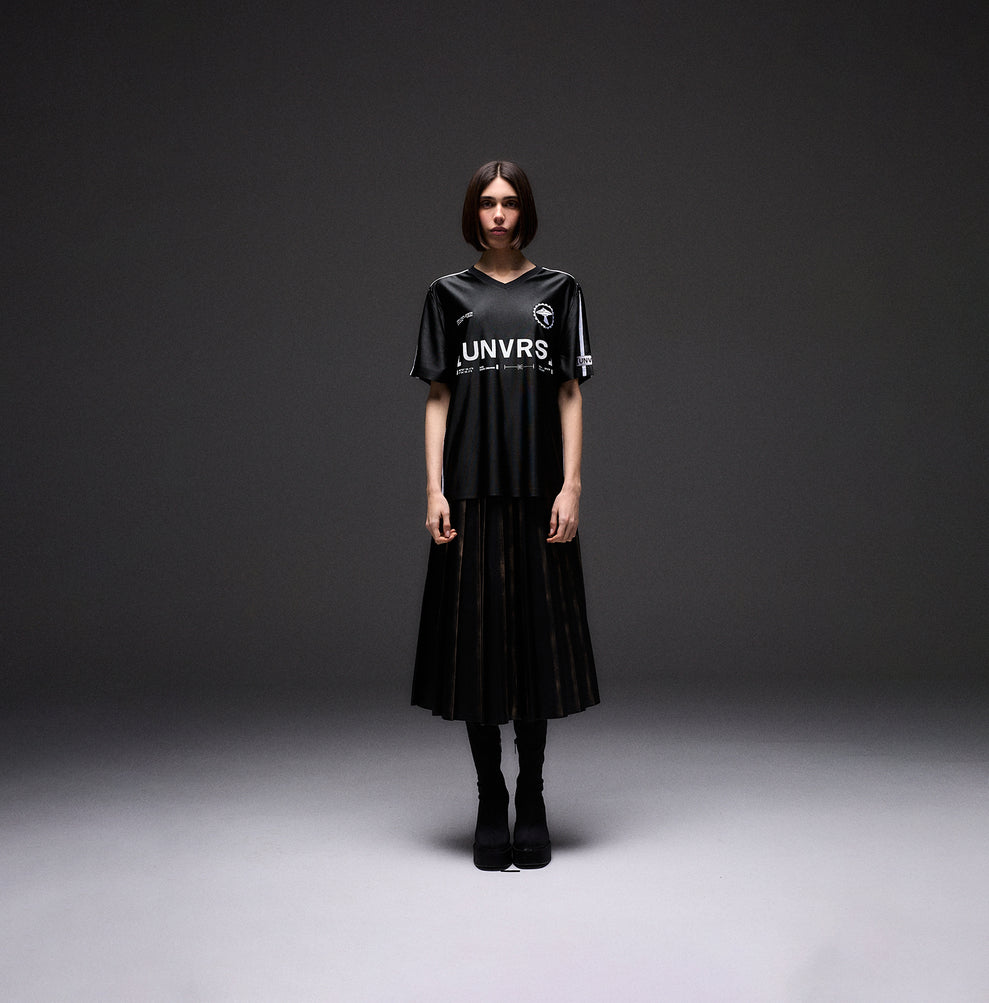 METALLIC BLACK JERSEY
